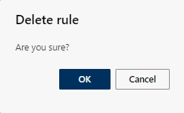 Note Delete policy rule