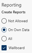 Reporting