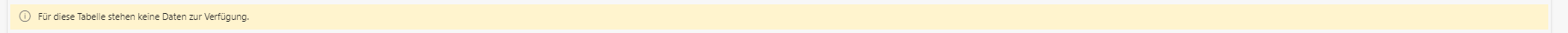 Registerkarte Qualitätsmanagement Fehlermeldung
