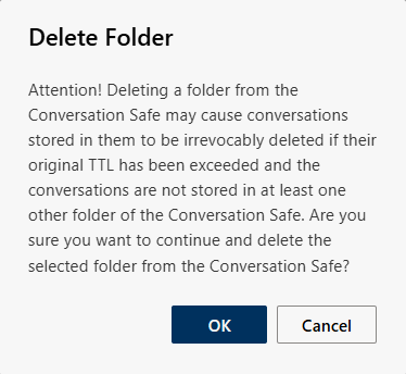 Delete Conversation Safe
