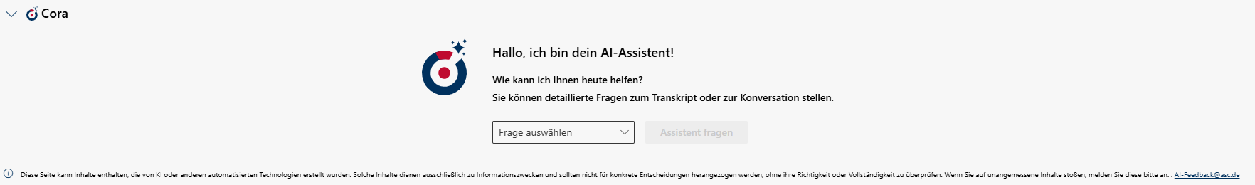 AI-Assitent