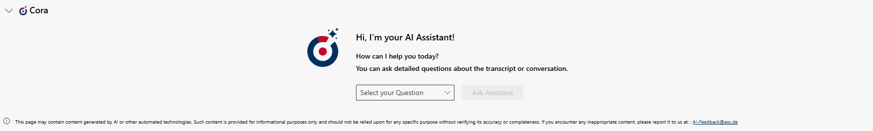 AI Assistant